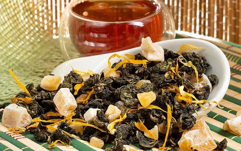 Манговый улун 500 г листовой