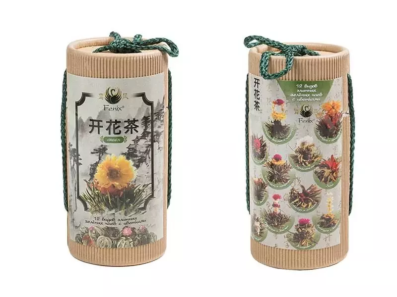 Набор зелёного чая Chinese designer tea (12 элитных чаев) 150 г