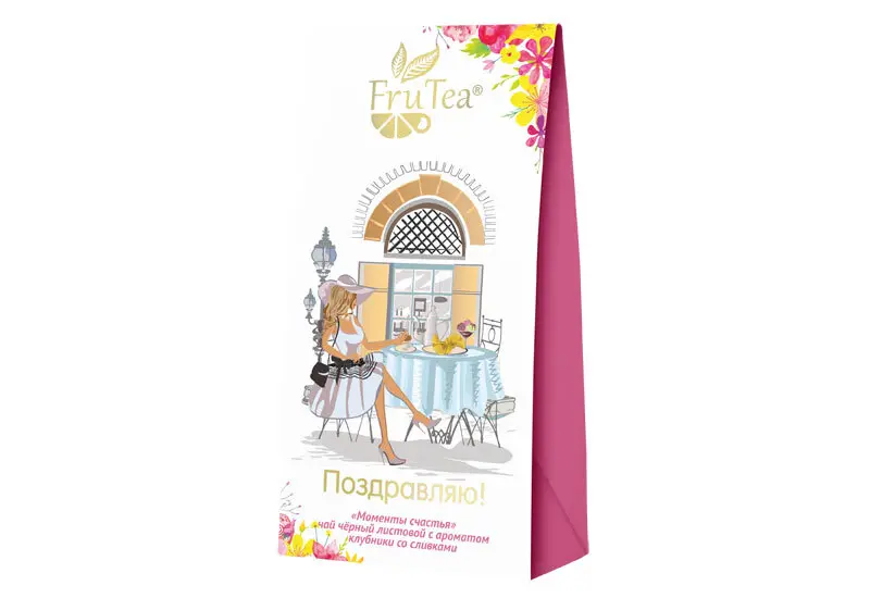 Чай чёрный FruTea «Моменты счастья» 50 г листовой