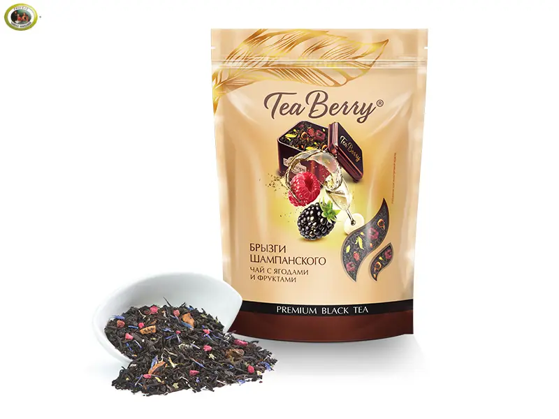 Чай Теа Berry чёрный «Брызги Шампанского» 150 г листовой