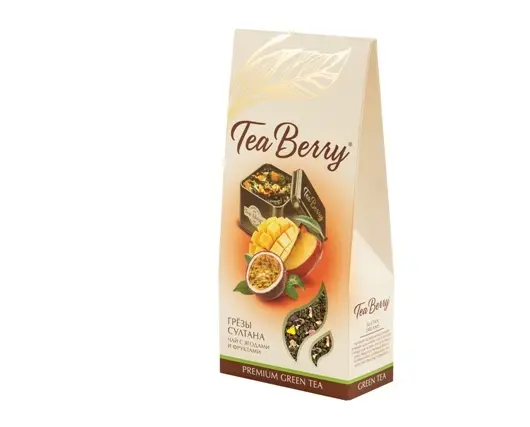Чай Tea Berry зелёный «Грёзы султана» 100 г листовой