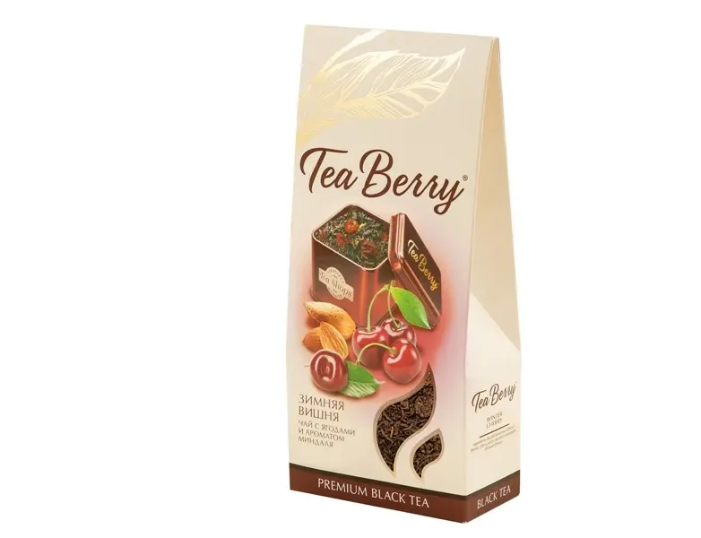 Чай чёрный Tea Berry «Зимняя вишня» 100 г листовой