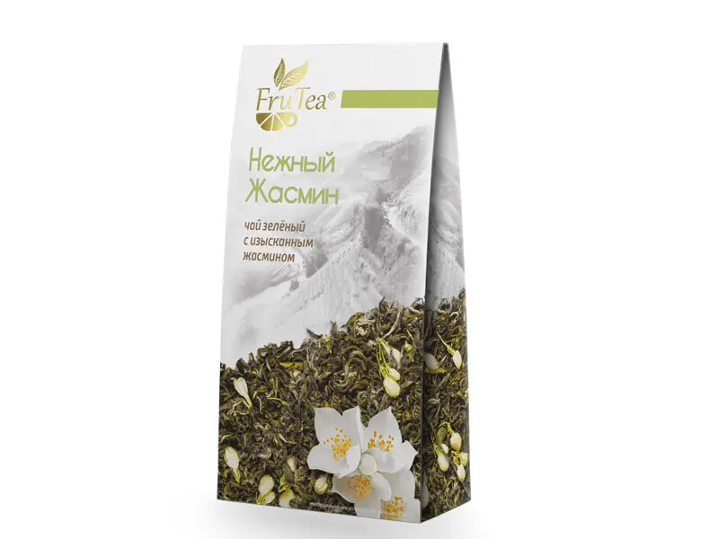 Чай зелёный FruTea «Нежный жасмин» 70 г листовой