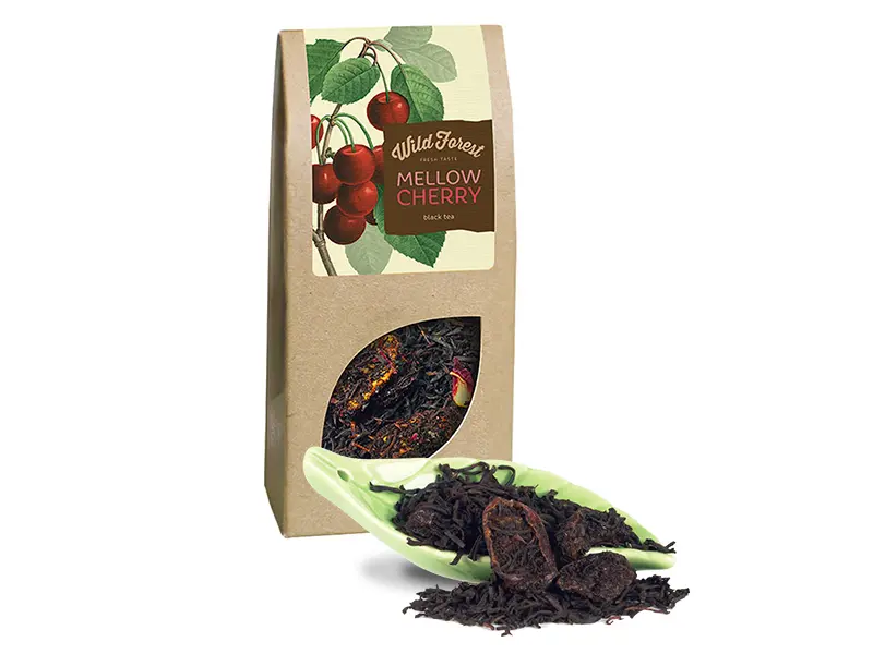 Чай Wild Forest чёрный «Mellow Cherry/Спелая вишня» 100 г листовой
