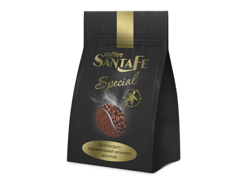 Кофе молотый Santa Fe «Шоколадно-карамельный макиато», 150 г