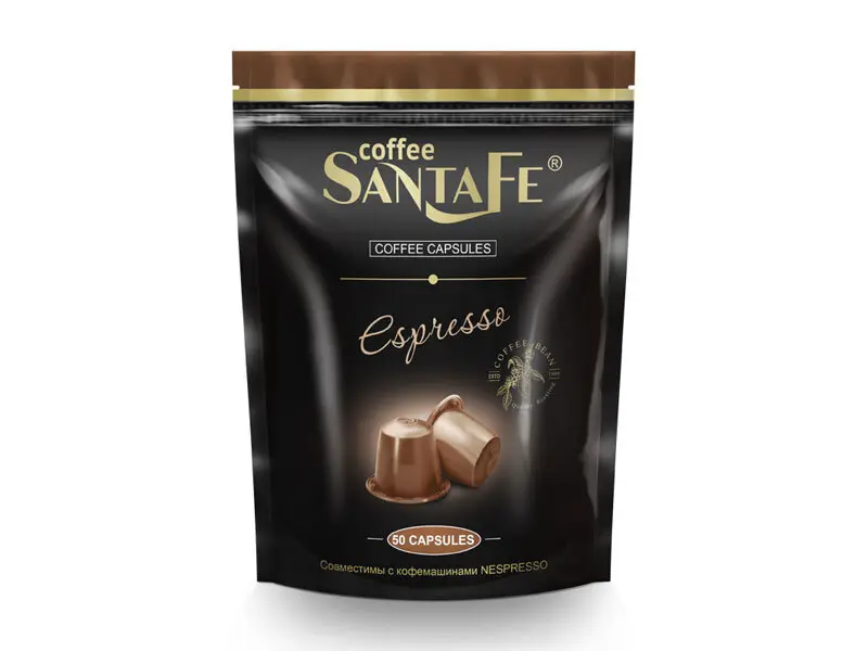 Кофе в капсулах Santa Fe Espresso 50 х 5, 3 г