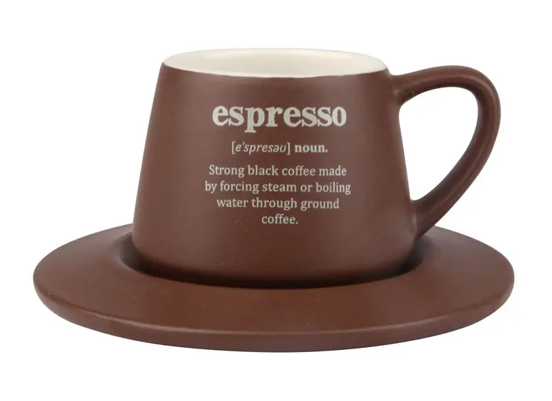 Чашка с блюдцем Espresso, 90 мл 300 г