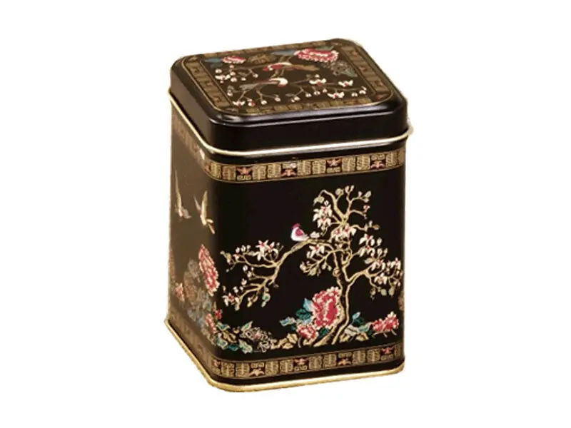 Банка «Райские птицы», 100 г (квадратная)