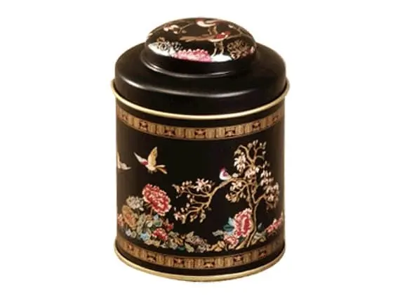 Банка для хранения чая и кофе «Райские птицы», 50 г (круглая)
