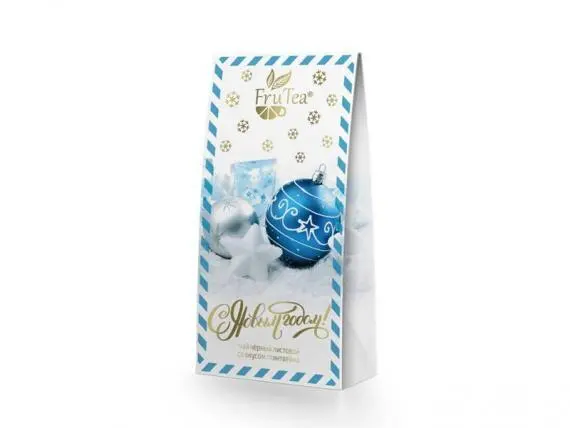 Чай FruTea чёрный «Праздничного настроения» НГ 50 г листовой