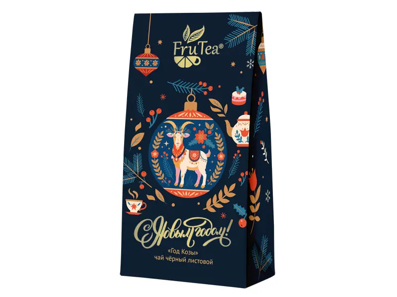Чай чёрный FruTea «Год Козы» 50 г листовой